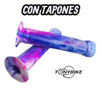 PUÑO CGR BMX CON DONA CAMUFLAJE AZUL/ROSA/BLANCO