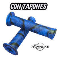 PUÑO CGR BMX CON DONA CAMUFLAJE AZUL