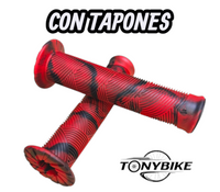 PUÑO CGR BMX CON DONA CAMUFLAJE ROJO