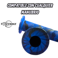 PUÑO CGR BMX CON DONA CAMUFLAJE AZUL