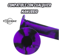 PUÑO CGR BMX CON DONA CAMUFLAJE MORADO
