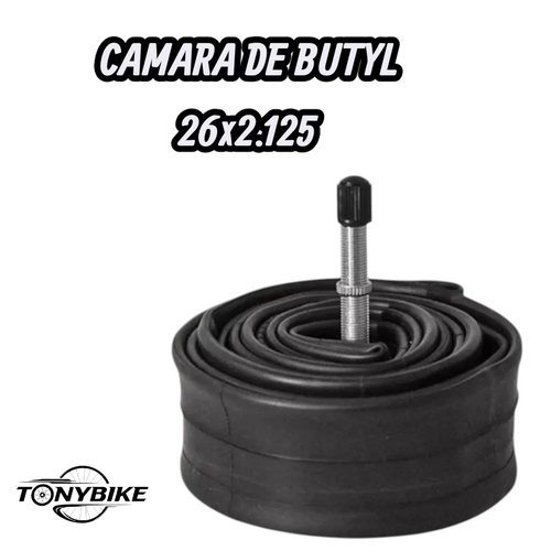 Cámara Rodado 26x2.125 Butyl 48mm Valvula Americana Jamer