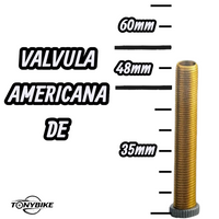 Cámara Rodado 26x2.125 Butyl 48mm Valvula Americana Jamer
