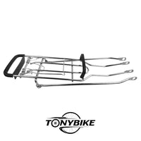 Parrilla De Acero Cromada Para Bicicleta R26