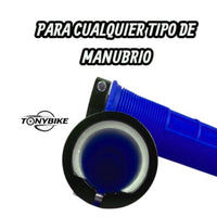 Puños Hunter Puño Lock-on Aro Aluminio Azul