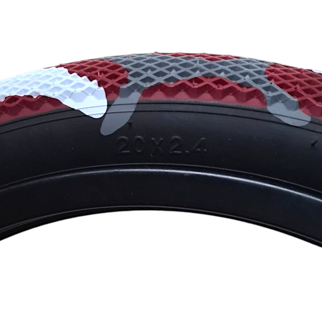 Vans x Cult Tire 20X2.40 Camuflaje rojo (individual)