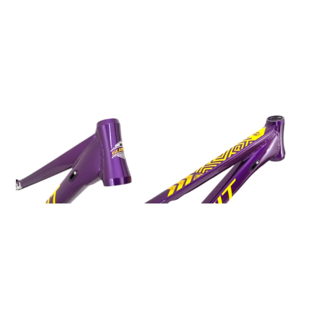 Cuadro Stunt Bike, Dirt Jump, Marca Summit Morado R26