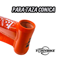 Cuadro Para Stuntbike Beast Modelo Blaze Aluminio Rodado 26 Naranja