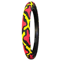 Llanta Rodado 20x2.40 Camuflaje Everbest Rojo / Amarillo