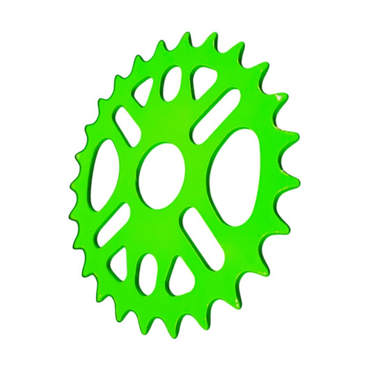 Corona De Acero Verde 25 Dientes Sprocket BMX