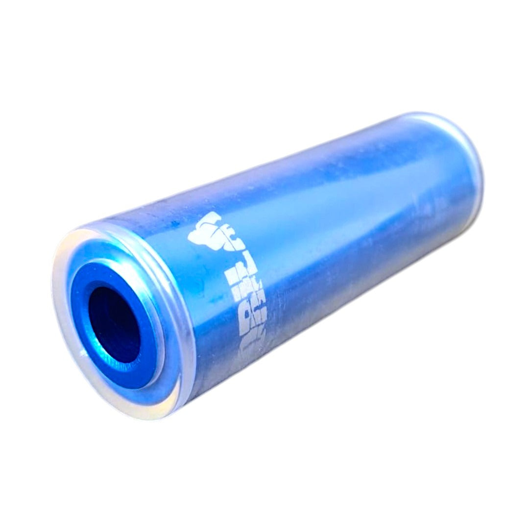 1 Pza De Peg/diablito Azul  Gorila Bmx, Aluminio 14 Mm Sin Rosca