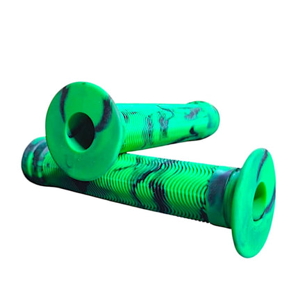 Puños Dragon Turndown 150mm Para Bicicleta Bmx Verde