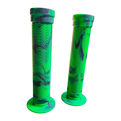 Puños Dragon Turndown 150mm Para Bicicleta Bmx Verde
