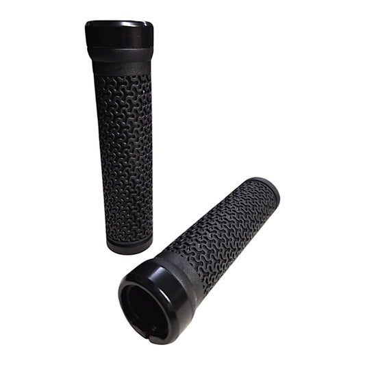 Puños Para Bicicleta Mtb 130mm Celéstial Lock-on Negro