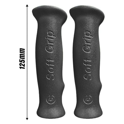Puño Bicicleta Vintage Ergonomicos Soft Grip 125 Negro