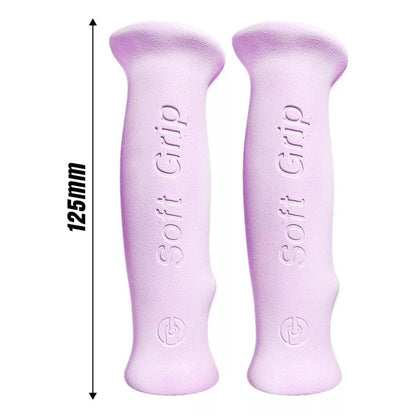 Puño Bicicleta Vintage Ergonomicos Soft Grip 125 Color Rosa
