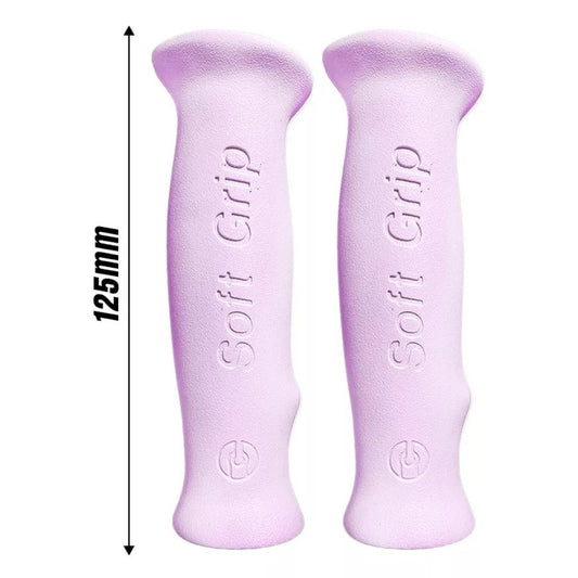 Puño Bicicleta Vintage Ergonomicos Soft Grip 125 Color Rosa