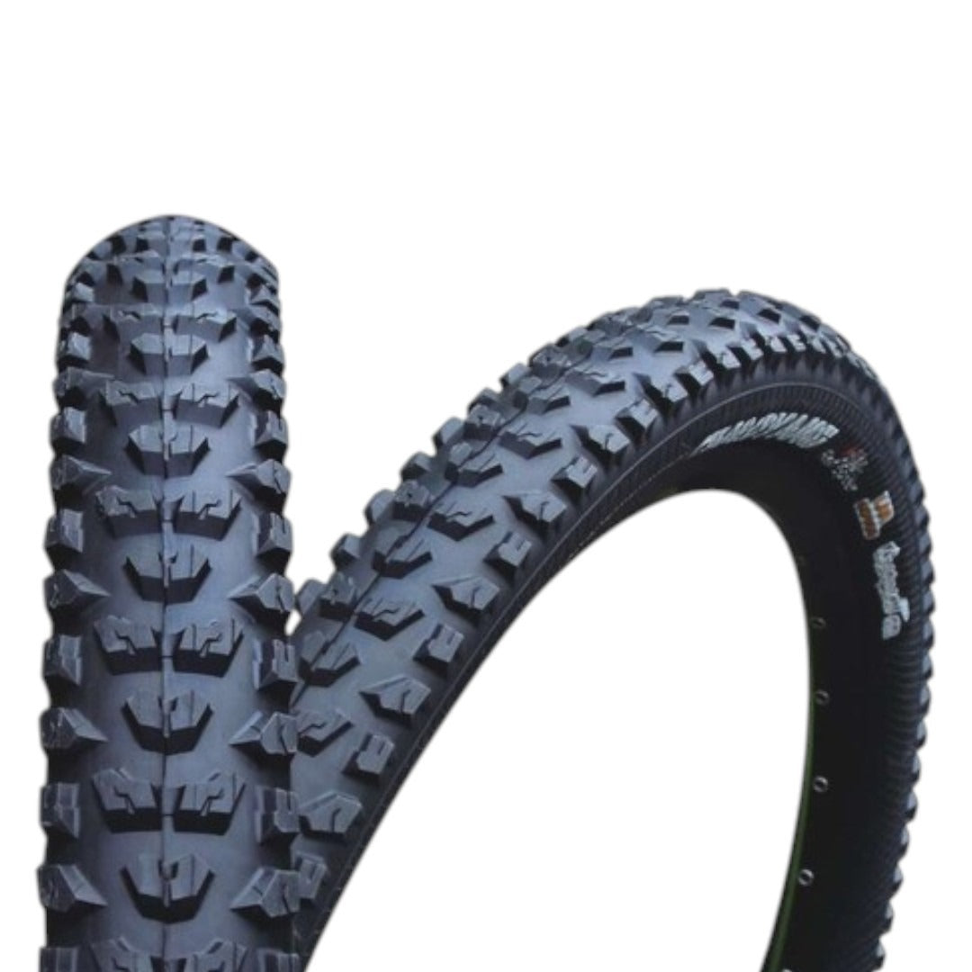 Llantas De Bicicleta 26 X2.25 Chaoyang Gladiator X2 Unidades Color Negro Anti derrapé Lona