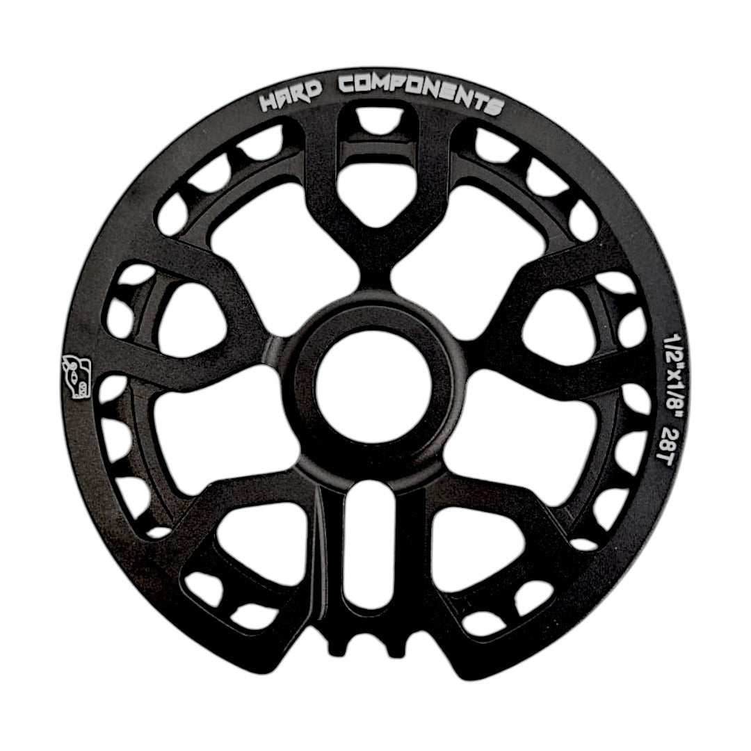 Corona Bmx 28t Aluminio Avance Con Guarda Vgbikes Xolo Negro