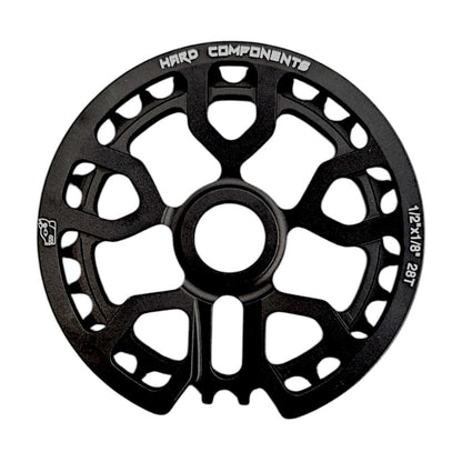 Corona Bmx 28t Aluminio Avance Con Guarda Vgbikes Xolo Negro