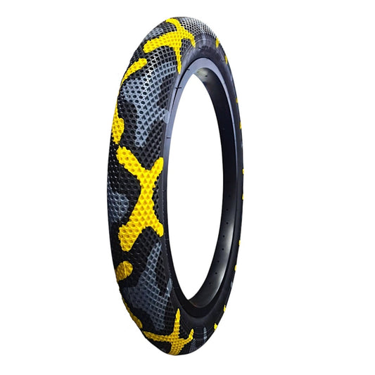 Llanta Camuflaje Rodado 20 Amarillo/Gris