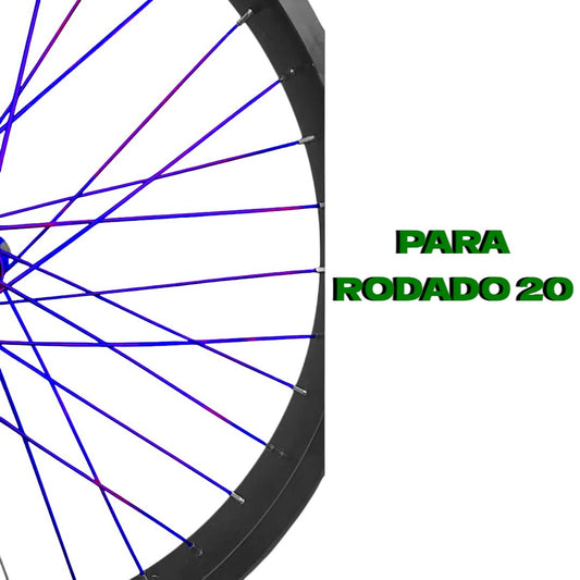 Kit de Rayos y Niples 188mm Tornasol