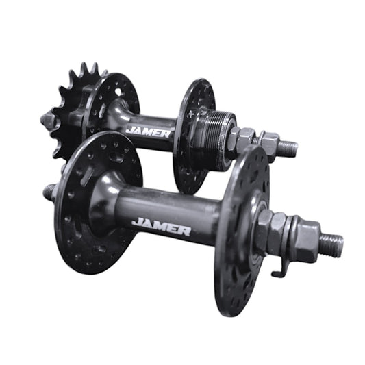 Par De Mazas Delantera / Trasera 36h Fixie Alum Piñon Fijo