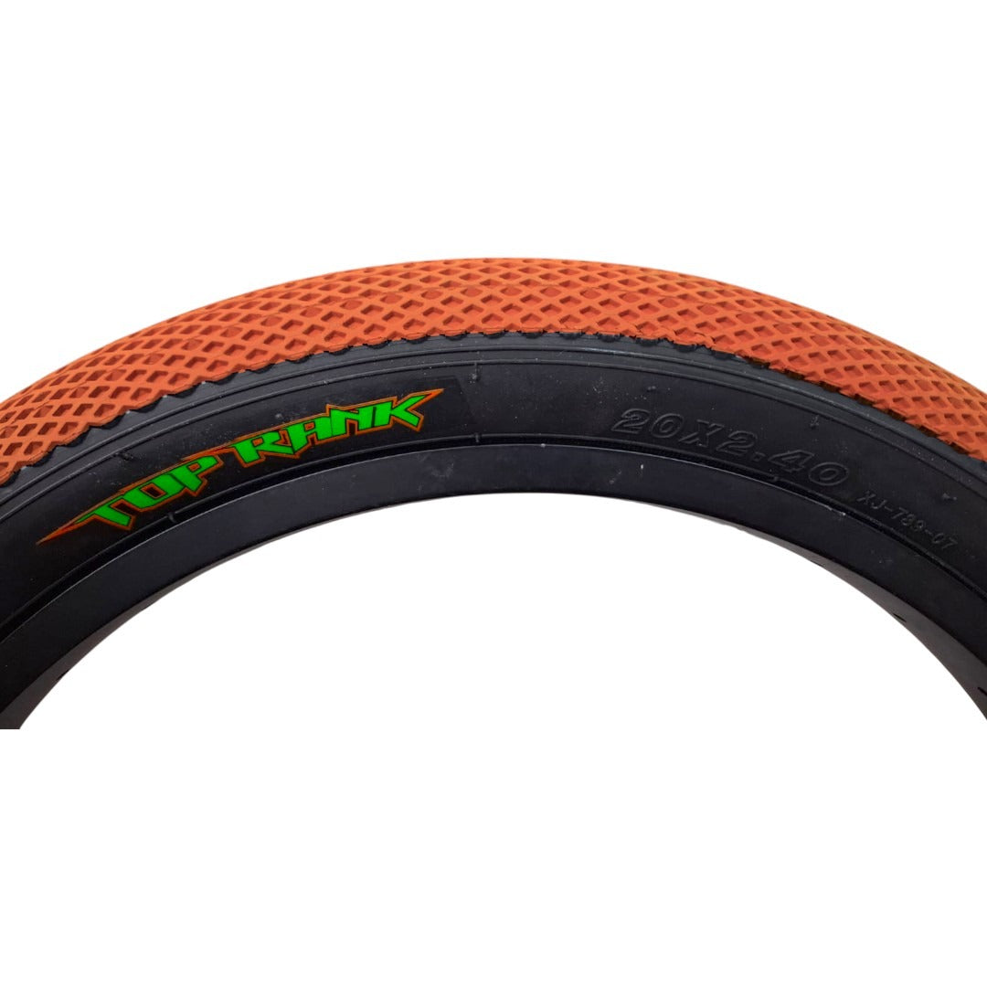 Llanta Top Rank Para Bicicleta Bmx 20x2.40