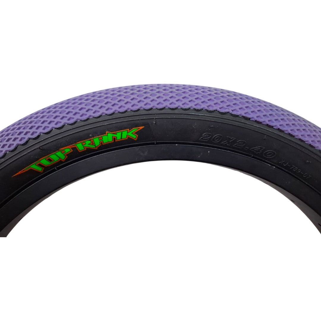 Llanta Top Rank Para Bicicleta Bmx 20x2.40