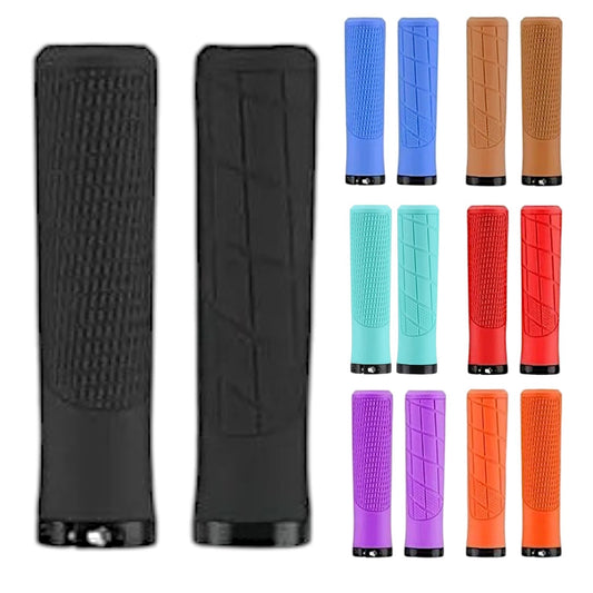 Puños Bicicleta Comfort Mtb/enduro/urbano Ergonomico Lock-on Negro