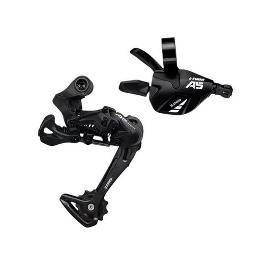 Kit de Mando y Desviador Ltwoo 9 Velocidades Group Set/Mtb
