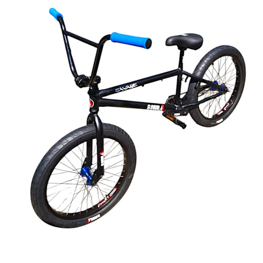 Bicicleta Centro Mid, Gorila Savage Negro/MazaAzul, Rodado 20
