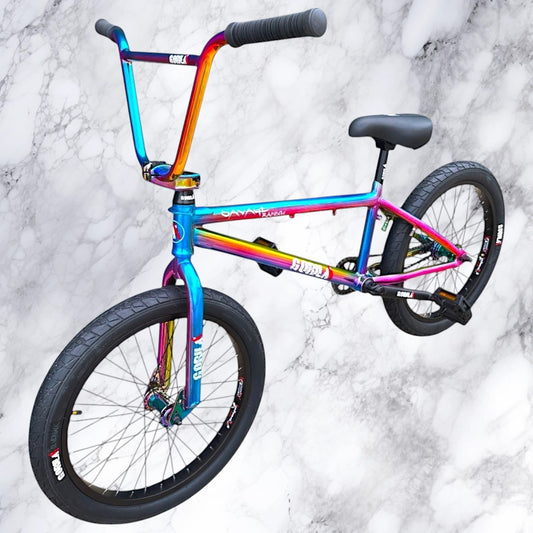 Bicicleta Centro Mid, Gorila Savage Tornasol/Negro, Rodado 20