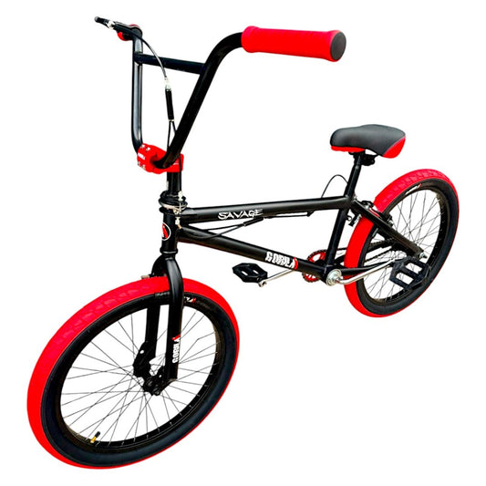 Bicicleta Centro  Americano, Gorila Savage Negro/Roja, Rodado 20