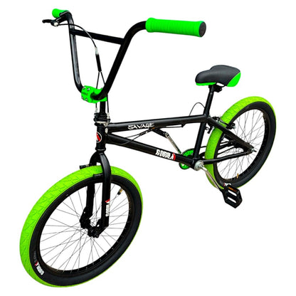 Bicicleta Centro Americano, Gorila Savage Negro/Verde, Rodado 20