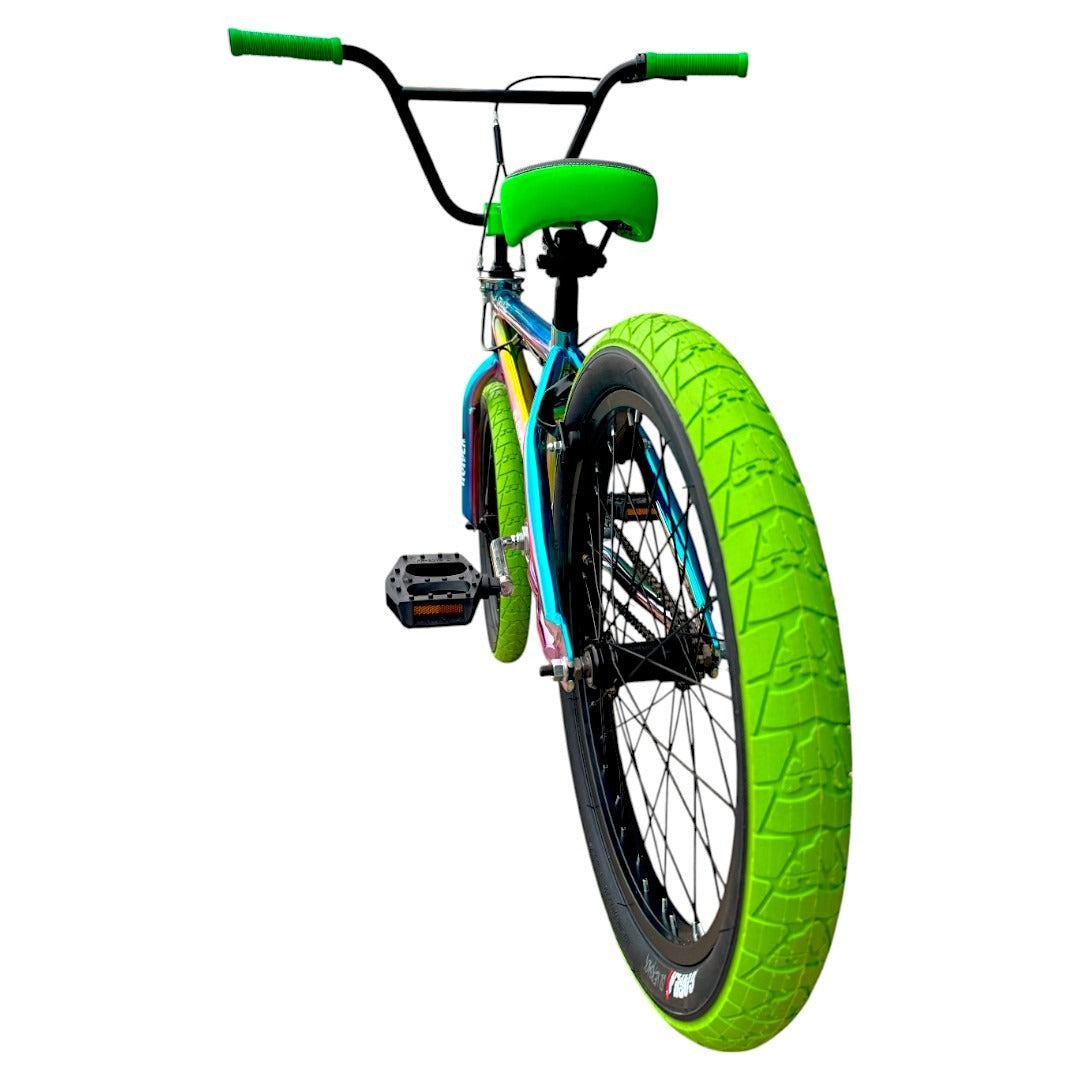 Bicicleta Centro Americano, Gorila Savage Tornasol/Verde, Rodado 20