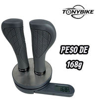 Puños Para Bicicleta Mtb/ruta Vital Posa Puño Lock-on Gris