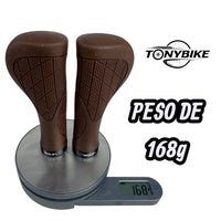 Puños Para Bicicleta Mtb/ruta Vital Posa Puño Lock-on Café