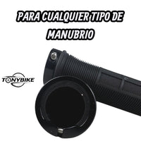 Puños Hunter Puño Lock-on Aro Aluminio Negro