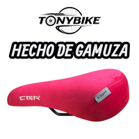 ASIENTO MISFIT CGR GAMUZA STUNTBIKE/MTB ROJO