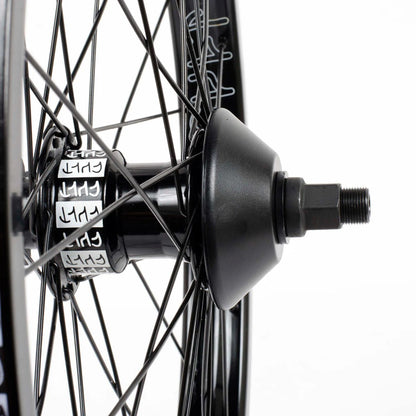 Maza Trasera Freeacoster Cult Crew 36H Aluminio Negro