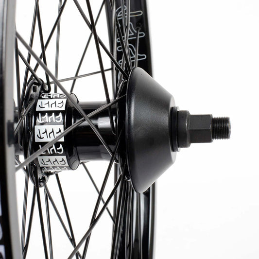 Maza Trasera Freeacoster Cult Crew 36H Aluminio Negro