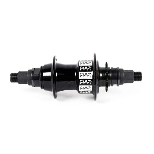Maza Trasera Freeacoster Cult Crew 36H Aluminio Negro