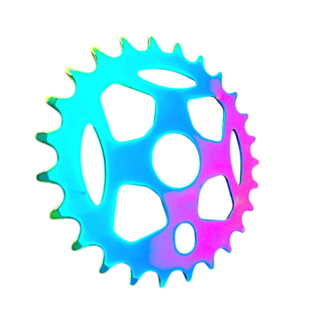 Estrella Bmx Corona Gorila 25t Tornasol Avance Acero Reforzada