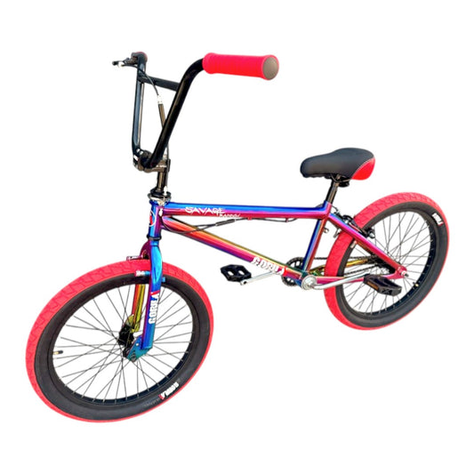 Bicicleta Centro Americano, Gorila Savage Tornasol/Roja, Rodado 20