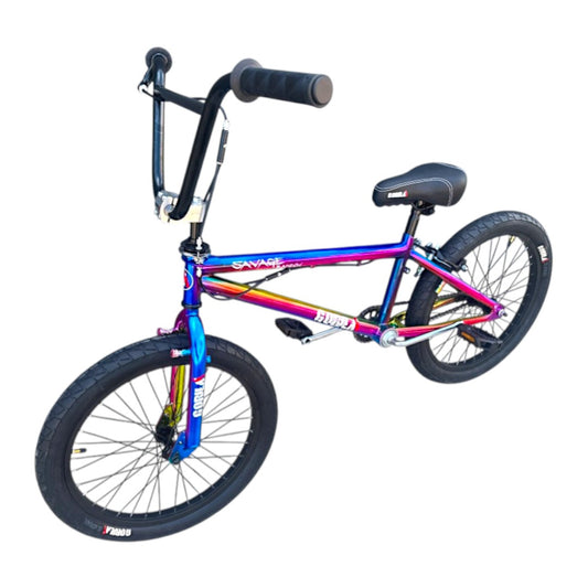 Bicicleta Centro Americano, Gorila Savage Tornasol/Negro, Rodado 20