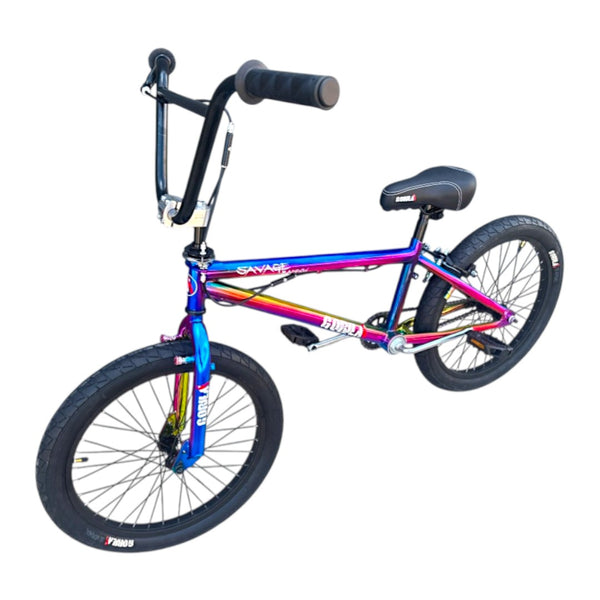 Bicicleta Centro Americano, Gorila Savage Tornasol/Negro, Rodado 20