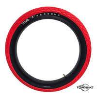 LLANTA AEROBMX X-UP ROJO 20X2.40