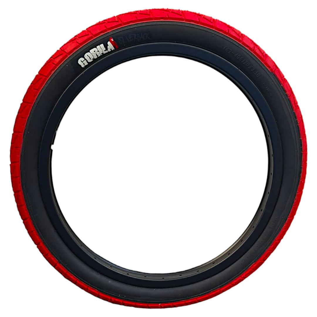 Llanta Gorila Rodado 20x2.30 Roja BMX