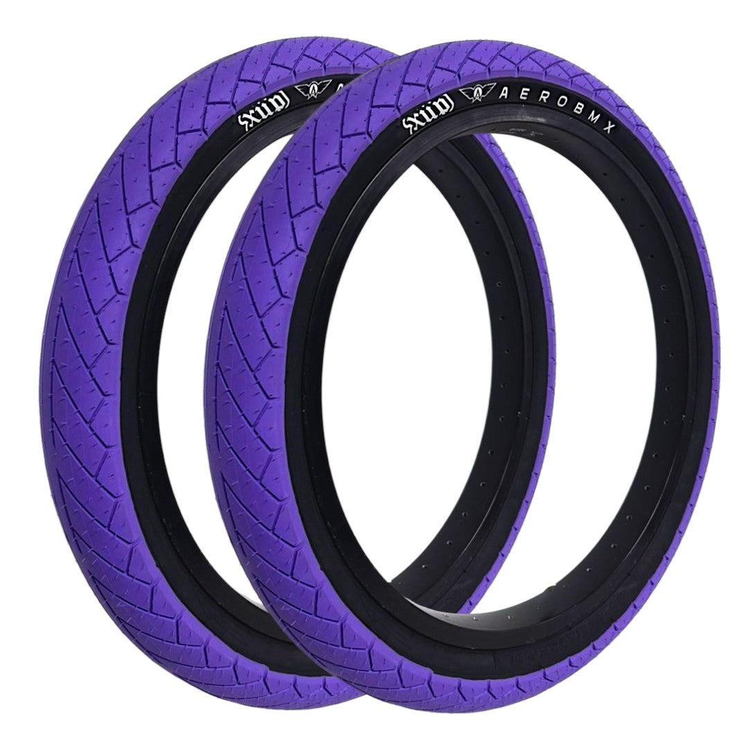 LLANTA AEROBMX X-UP MORADO 20X2.40